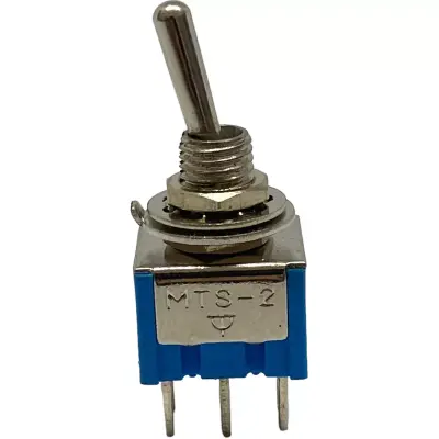 MTS-2 DPDT ON - ON Toggle Switch - 6 Pin