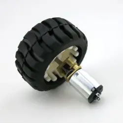 N20 Motor ve Tekerlek Seti (6V 500RPM) - Thumbnail