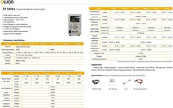 Owon SP3101 Laboratuvar Tipi Tek Kanal DC Güç Kaynağı - 150W, 0-10A, 0-30V - Thumbnail