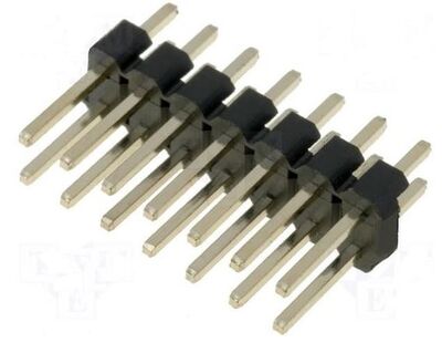 Pin Header ( 14 pin, 2x7 ) - Erkek - 2.54mm - THT - 180C