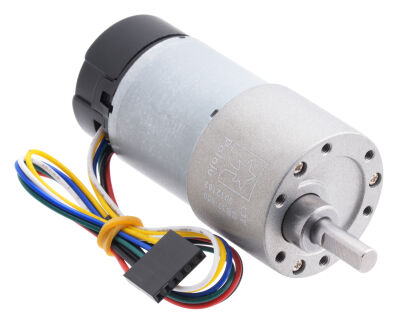 Pololu 100:1 Metal Redüktörlü Motor 37Dx73L 12V, 64 CPR Enkoderli PL-4755