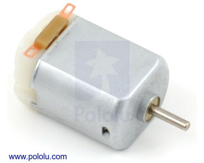 Pololu Fırçalı DC Motor, 130-Size, 3V, 20000rpm, 400mA Stall PL-1592