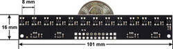 Pololu QTR-MD-13A Yansımalı Sensör Dizisi ( Reflectance Sensor) PL-4253 - Thumbnail