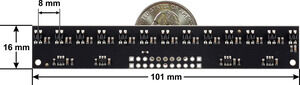 Pololu QTR-MD-13A Yansımalı Sensör Dizisi ( Reflectance Sensor) PL-4253