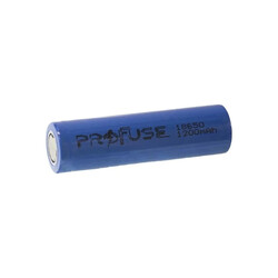 Profuse 18650 Li-ion (Lityum iyon) Şarjlı Pil - 3.7V, 1200mAh, Başsız - Thumbnail