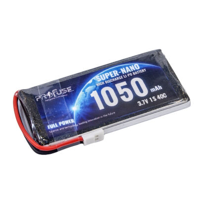 Profuse 1S 3.7V Lipo (Li-Po) Lityum Polimer Batarya - 1050mAh, 40C