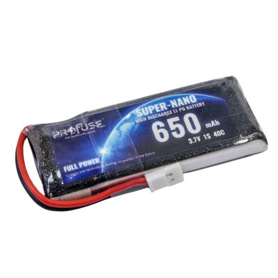 Profuse 1S 3.7V Lipo (Li-Po) Lityum Polimer Batarya - 650mAh, 40C