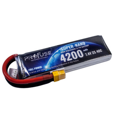 Profuse 2S 7.4V Lipo (Li-Po) Lityum Polimer Batarya - 4200mAh, 40C