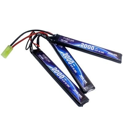 Profuse 3S 11.1V Airsoft Lipo (Li-Po) Lityum Polimer Batarya - 2000mAh, 25C