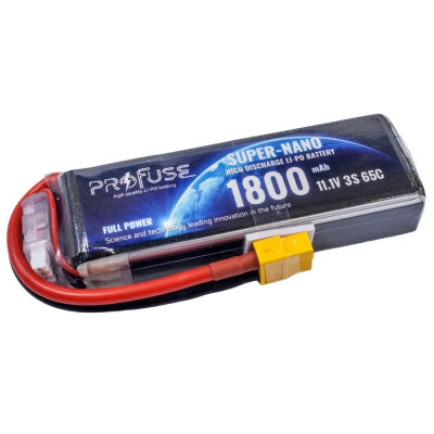 Profuse 3S 11.1V Lipo (Li-Po) Lityum Polimer Batarya - 1800mAh, 65C