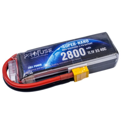 Profuse 3S 11.1V Lipo (Li-Po) Lityum Polimer Batarya - 2800mAh, 40C