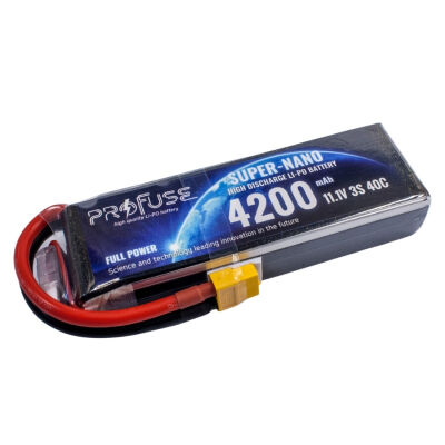 Profuse 3S 11.1V Lipo (Li-Po) Lityum Polimer Batarya - 4200mAh, 40C