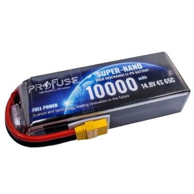 Profuse 4S 14.8V Lipo (Li-Po) Lityum Polimer Batarya - 10000mAh, 65C