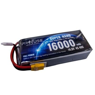 Profuse 4S 14.8V Lipo (Li-Po) Lityum Polimer Batarya - 16000mAh, 40C