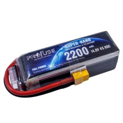 Profuse 4S 14.8V Lipo (Li-Po) Lityum Polimer Batarya - 2200mAh, 80C