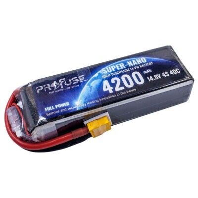 Profuse 4S 14.8V Lipo (Li-Po) Lityum Polimer Batarya - 4200mAh, 40C