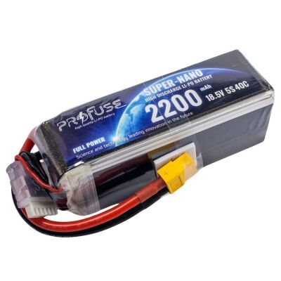 Profuse 5S 18.5V Lipo (Li-Po) Lityum Polimer Batarya - 2200mAh, 40C