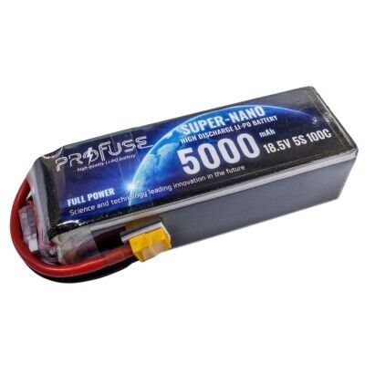 Profuse 5S 18.5V Lipo (Li-Po) Lityum Polimer Batarya - 5000mAh, 100C