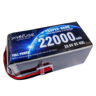 Profuse 8S 29.6V Lipo (Li-Po) Lityum Polimer Batarya - 22000mAh, 40C