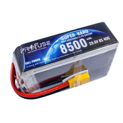 Profuse 8S 29.6V Lipo (Li-Po) Lityum Polimer Batarya - 8500mAh, 40C