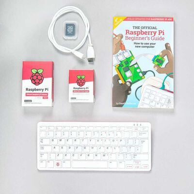 Raspberry Pi 400 Kiti (Kompakt Klavye Formunda Mini Bilgisayar)