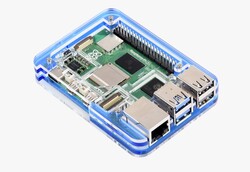 Raspberry Pi 5 için Şeffaf Muhafaza Kutusu - Akrilik - Thumbnail