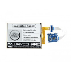 Raspberry Pi için 10.3 inch Esnek E-Ink ( E-Paper ) HAT, 1872×1404, 16712 - Thumbnail