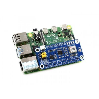 Raspberry Pi için MAX-7Q GNSS HAT Modülü (GPS, GLONASS, QZSS, SBAS Uyumlu) - 18234