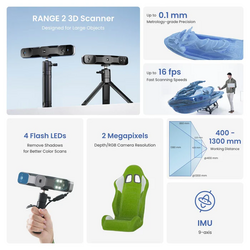 Revopoint Range 2 3D Scanner (Standart Paket) - Thumbnail