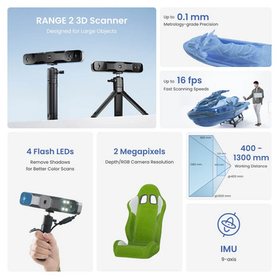 Revopoint Range 2 3D Scanner (Standart Paket)