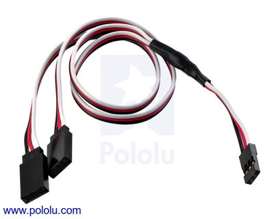 Servo Motor için Y Splitter (Dağıtıcı) Kablo - 12 İnç Dişi, PL-2183