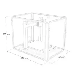 Snapmaker Artisan 3 in 1 3D Yazıcı : 3DP, 200W CNC, 10W Lazer - Thumbnail