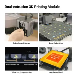 Snapmaker Artisan Premium 3 in 1 3D Yazıcı: 3DP, 200W CNC, 40W Lazer - Thumbnail