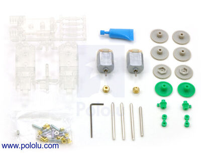 Tamiya 70097 Twin-Motor Gearbox Kit ( İki Motorlu Redüktör Kiti) PL-61