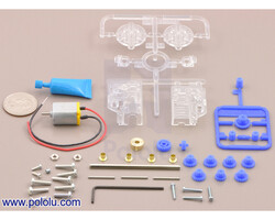 Tamiya 70189 Mini Motor Low-Speed Gearbox Kit (4 Hız Kademesi) PL-1684 - Thumbnail