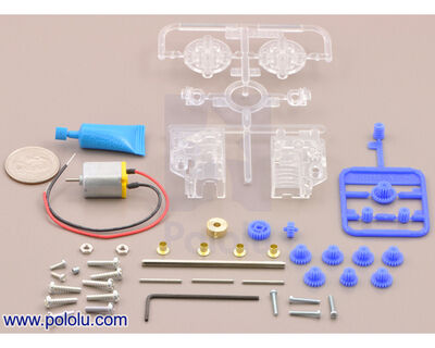 Tamiya 70189 Mini Motor Low-Speed Gearbox Kit (4 Hız Kademesi) PL-1684