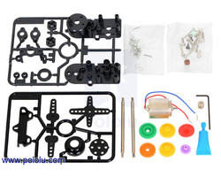 Tamiya 72007 High-Power Gearbox Kit (4 Hız Kademesi, Yüksek Güç) PL-2390 - Thumbnail