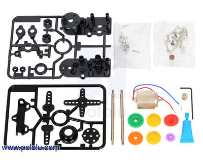 Tamiya 72007 High-Power Gearbox Kit (4 Hız Kademesi, Yüksek Güç) PL-2390