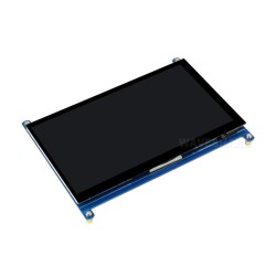 Waveshare 7 inç Kapasitif Touch Screen LCD (C), 1024×600, HDMI, IPS, Düşük Güç - Thumbnail