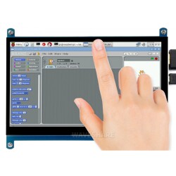 Waveshare 7 inç Kapasitif Touch Screen LCD (C), 1024×600, HDMI, IPS, Düşük Güç - Thumbnail