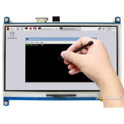 Waveshare 7 inç Rezistif Dokunmatik LCD - 1024×600, HDMI, IPS, 12104 - Thumbnail