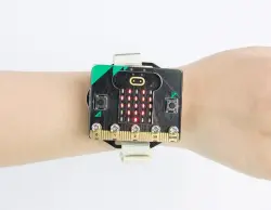 WristBit MicroBit Tabanlı Programlanabilir Kol Saati (Giyilebilir DIY Kit) - Thumbnail