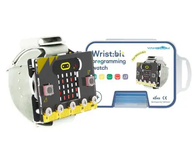 WristBit MicroBit Tabanlı Programlanabilir Kol Saati (Giyilebilir DIY Kit)